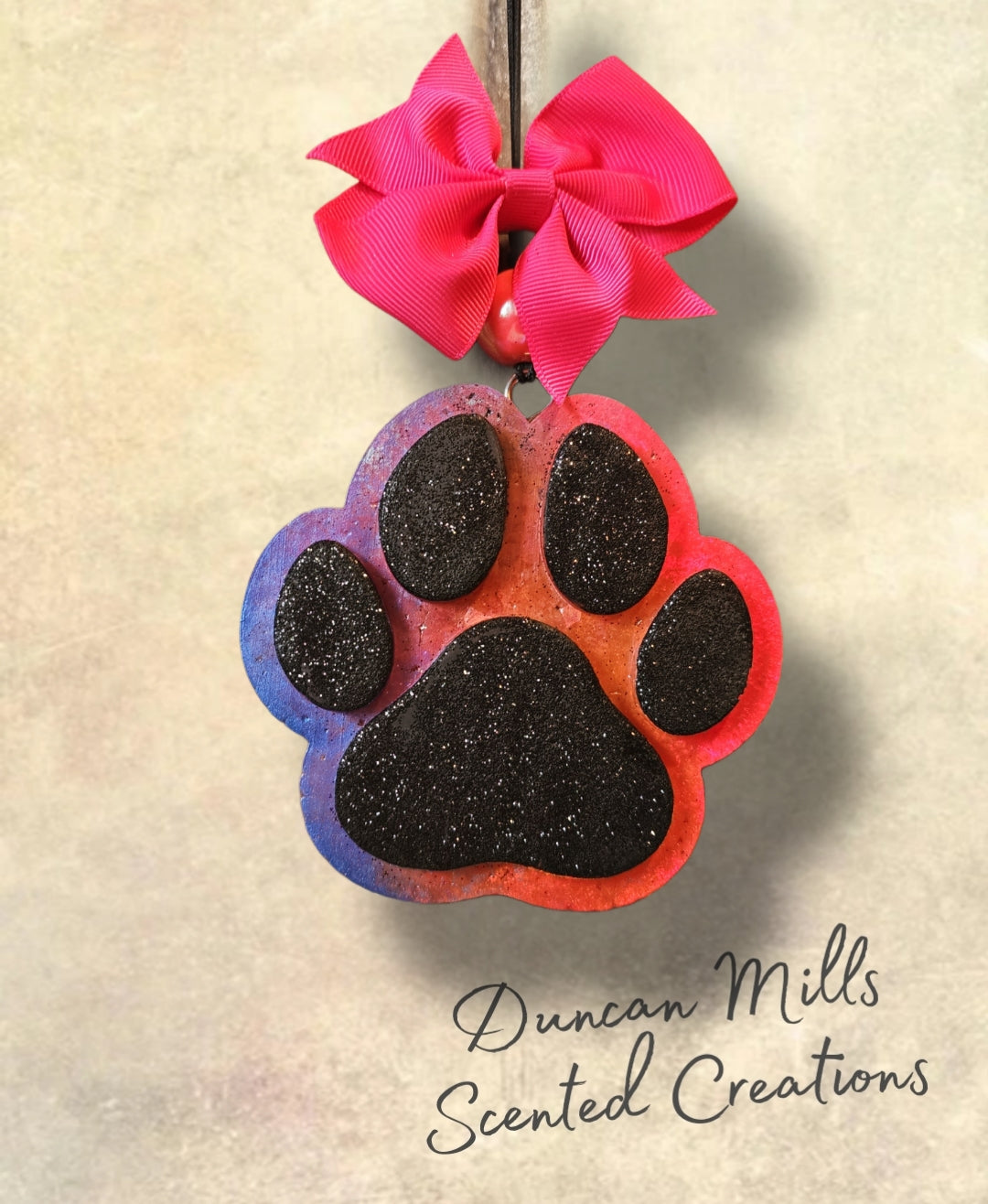 Paw Print  | Diamond Glitter | Made to order