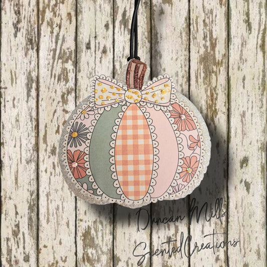 Boho Pumpkin Freshie | Fall | Made to order