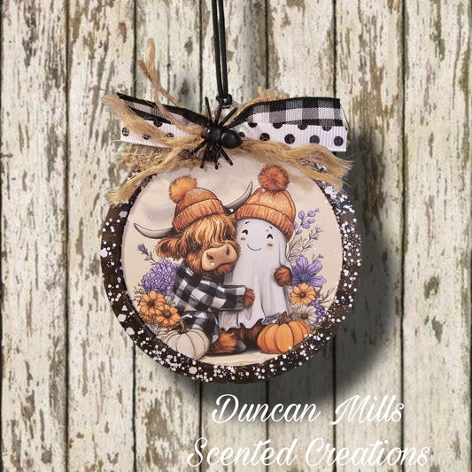 Highland Ghost Freshie | Cow lovers | Fall | Choose size | Made to order