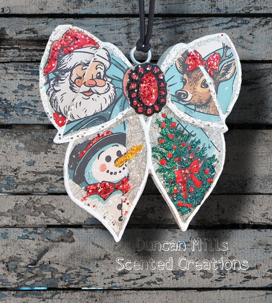 Holiday Bow Freshie | Made to order