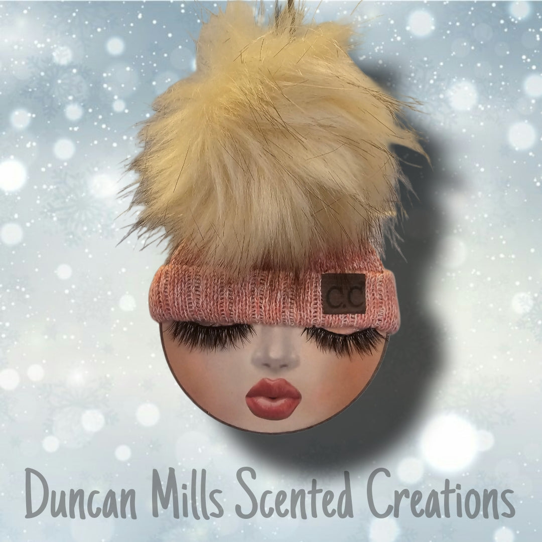 Lashes Beanie Freshie | Scent on photo