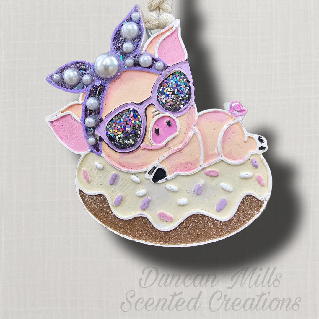 Piggy on a Float | Summer Freshie  | Made to order