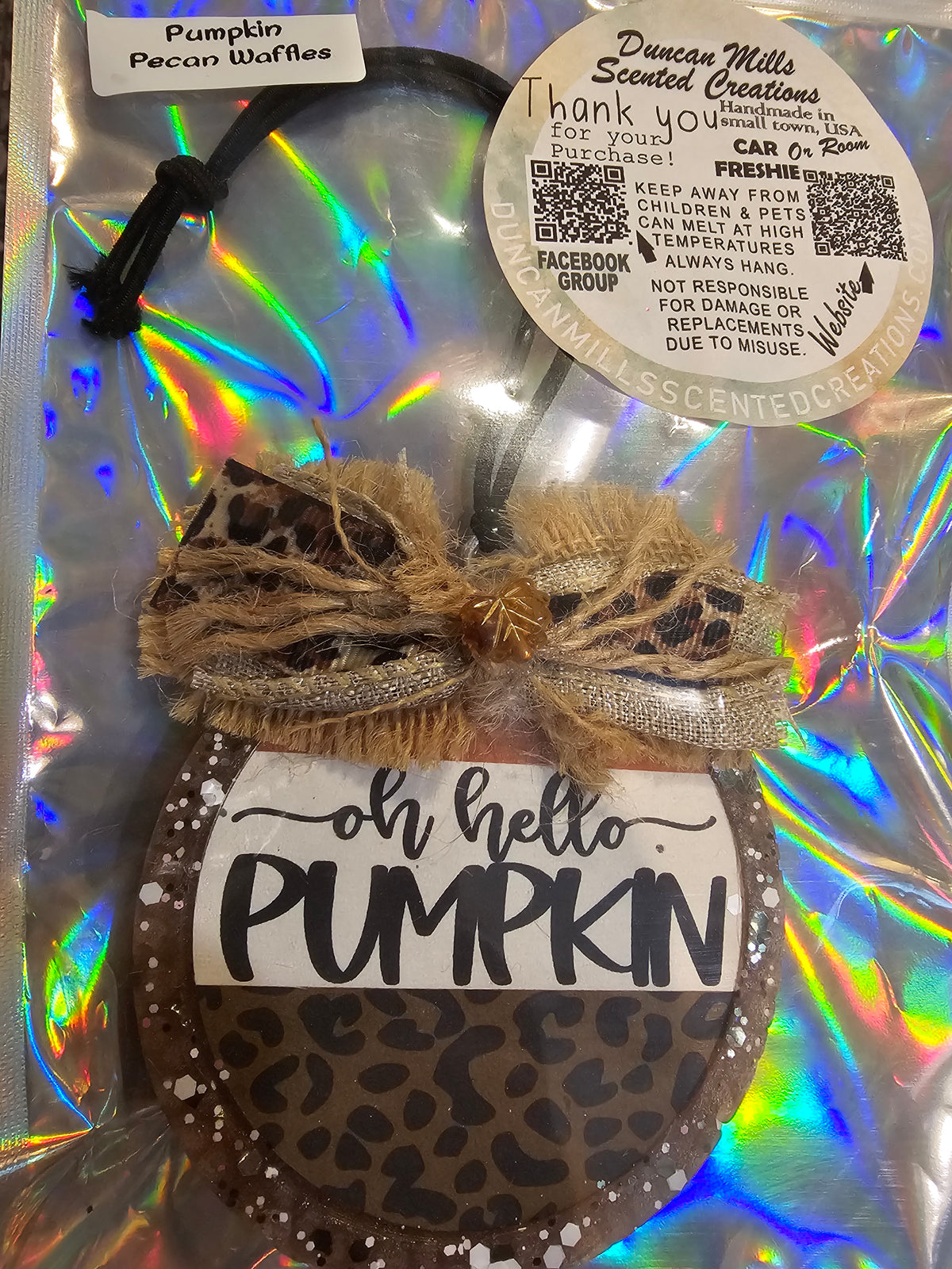 Rts Freshie | Blueberry Pumpkin Fluff