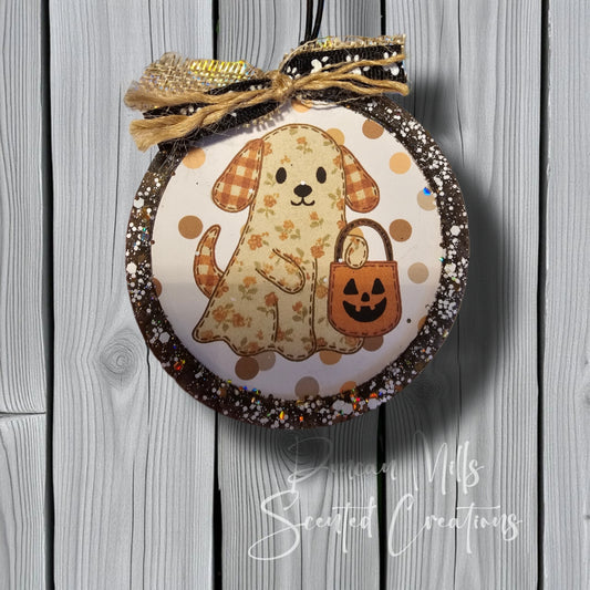 Patched Puppy Freshie  | Choose size