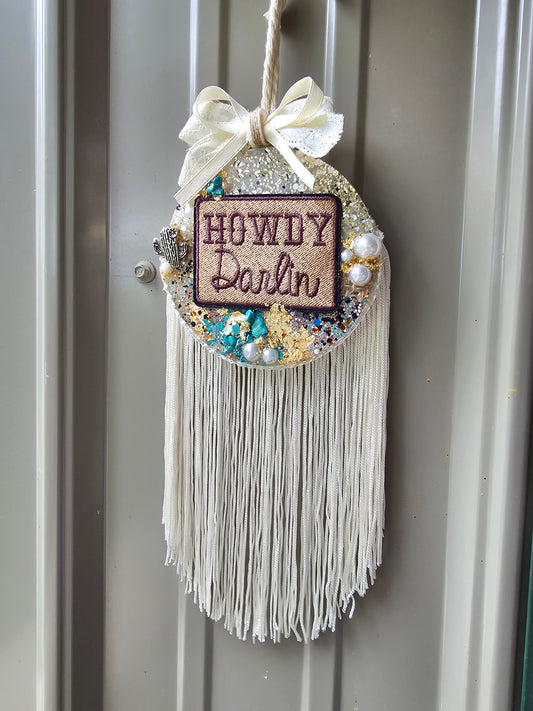 Ready to Ship Freshie |  Howdy | One of a kind | Cashmere Cedar Scent | Large freshie) )