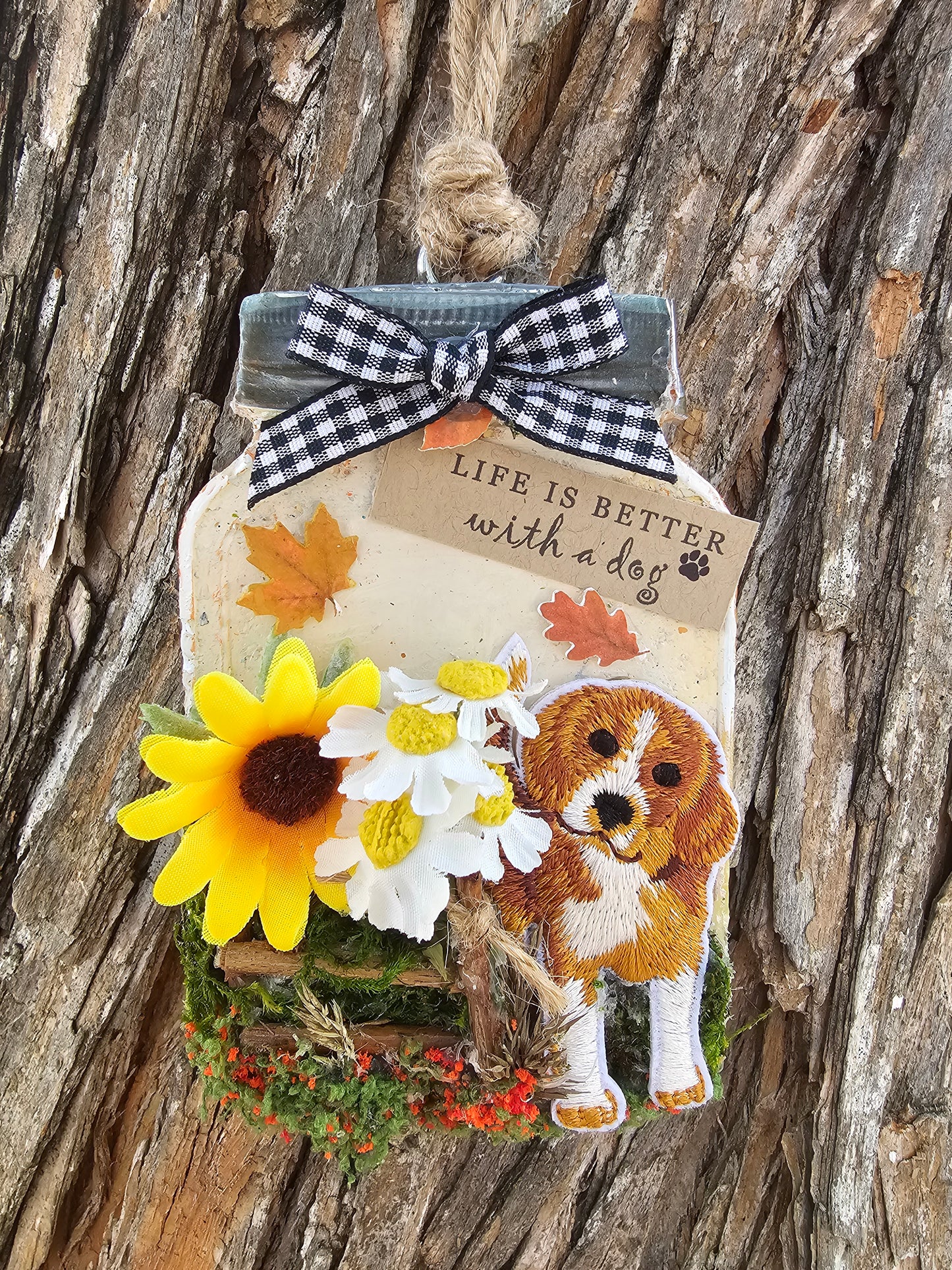 Beagle Keepsake Freshie  | Vanila Pumpkin Marshmallow scent