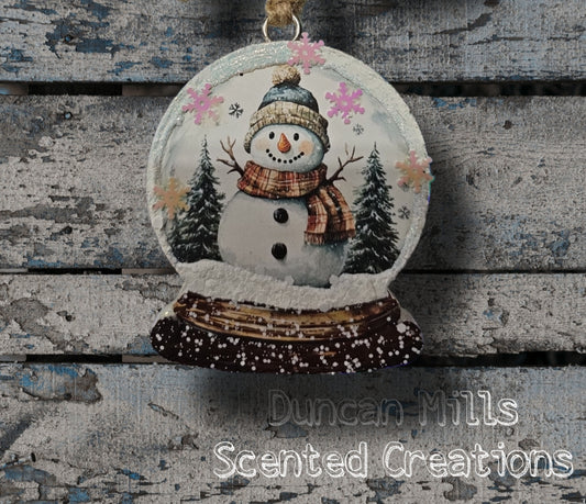 Snowglobe snowman scene  Freshie | Exclusive Design