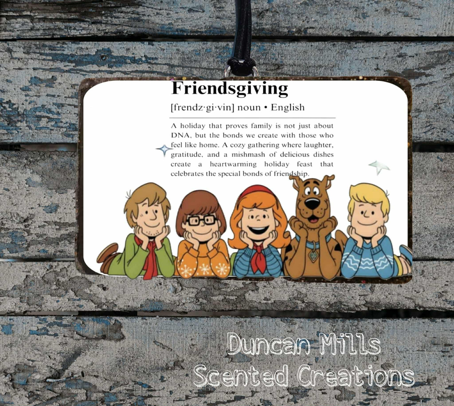 Friendsgiving Freshie | Scooby & Friends | Made to order