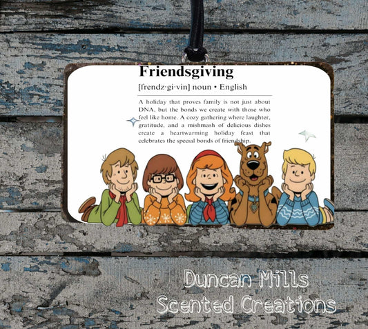 Friendsgiving Freshie | Scooby & Friends | Made to order