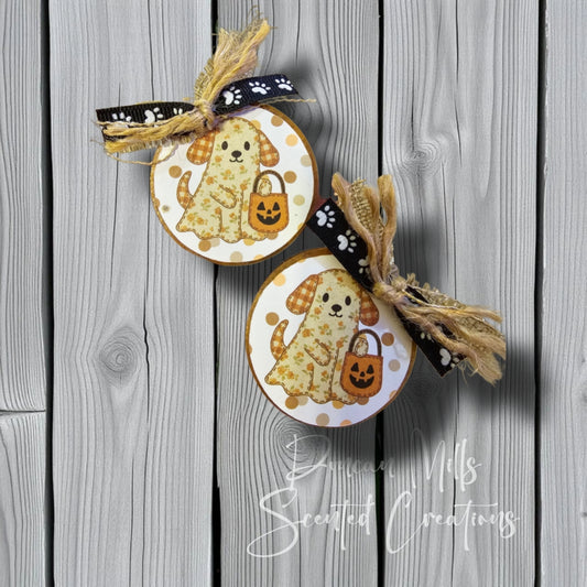 Patched Puppy vent set| Made to order