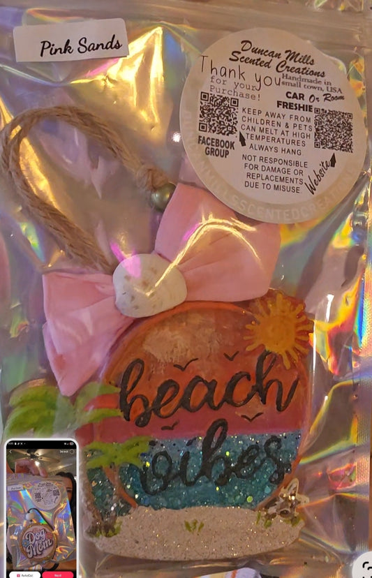 Rts Beach Vibes Freshie |Pink Sands