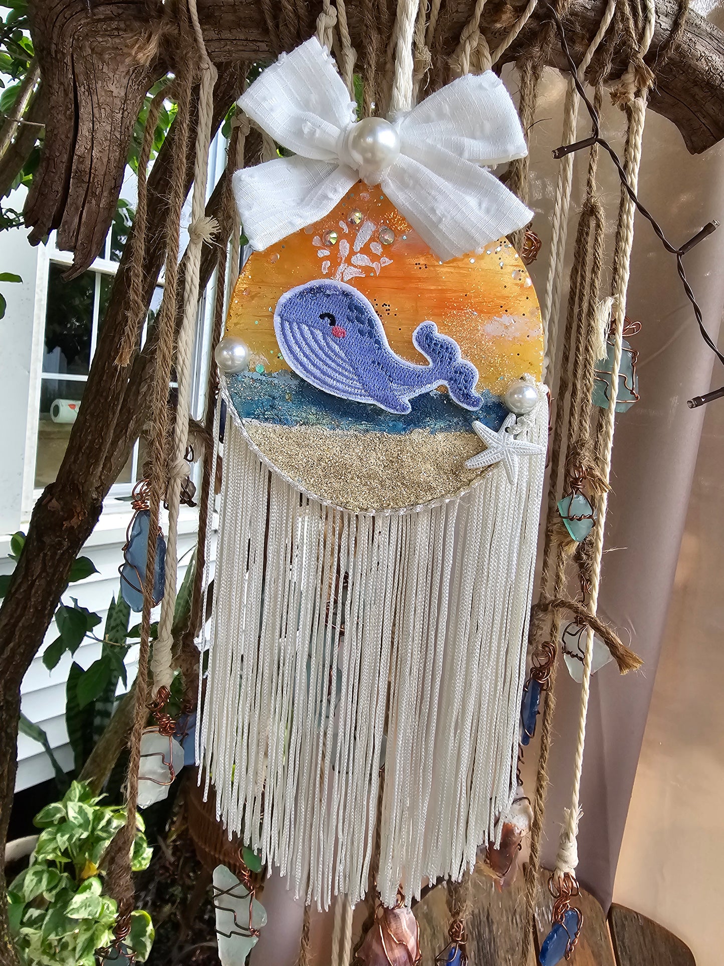 Ready to Ship | Whale Keepsake  | One-of-a-Kind Freshie | Watermelon Summer scent
