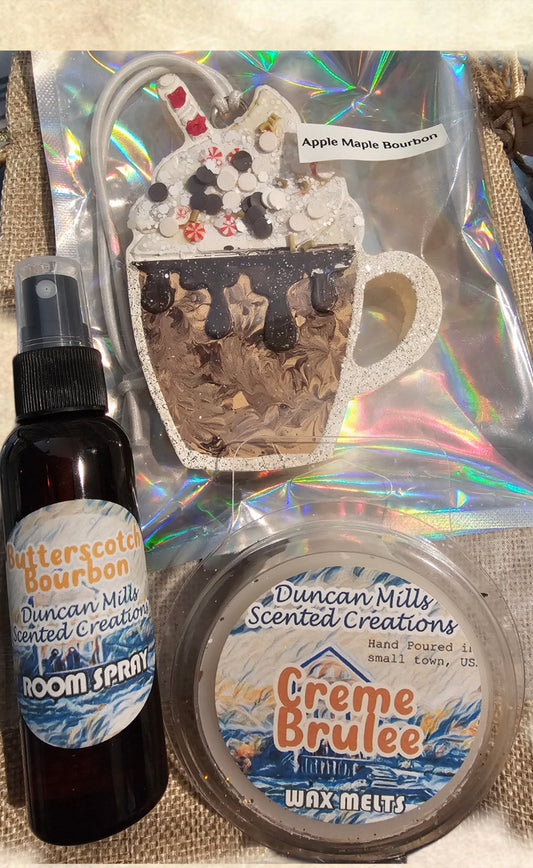 Rts Gift Set Freshie | Burlap Gift Bag | Scent on products