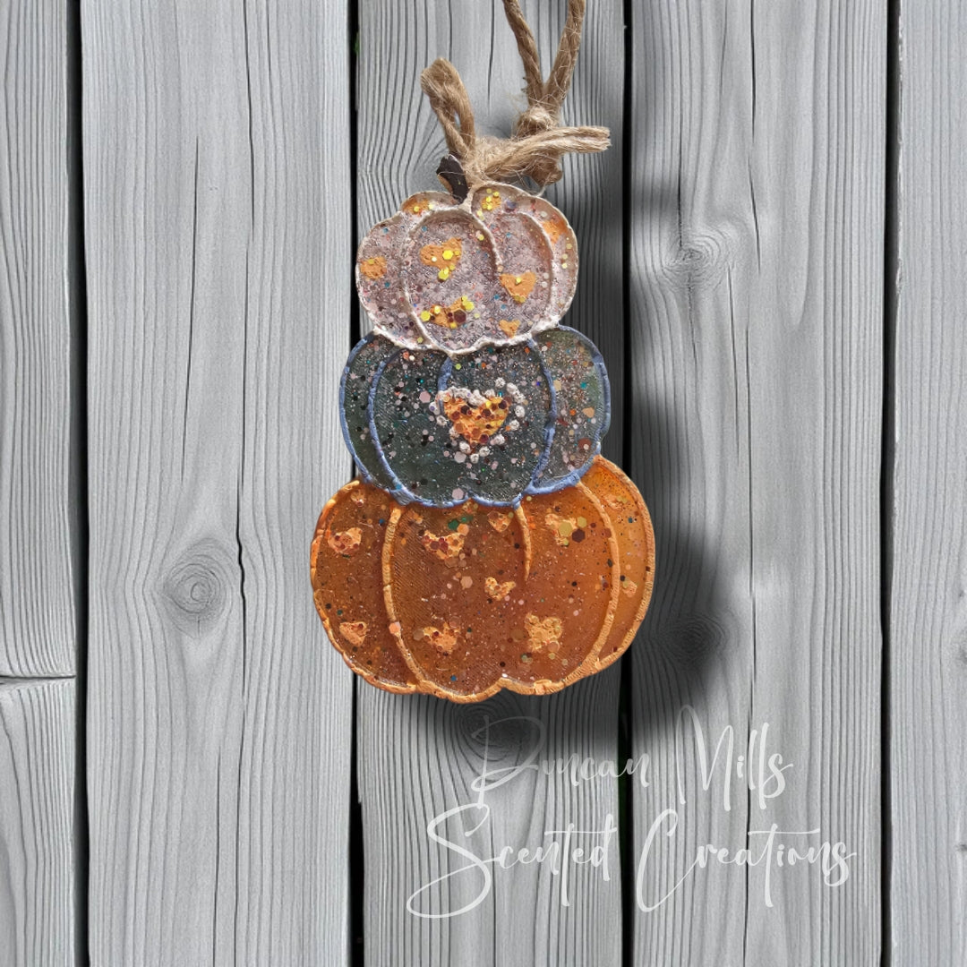 Stacked Pumpkin Freshie | Multicolor | order