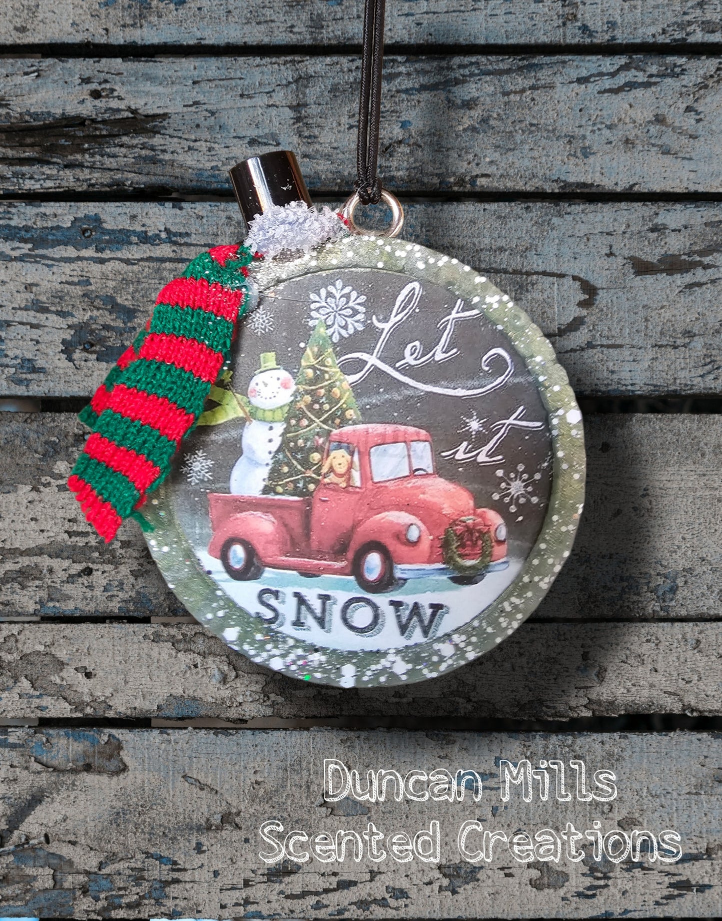 Let it Snow | Freshie  | Funny | List Scent | Choose size