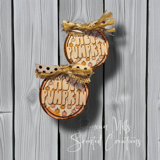 Hey Pumpkin vent set| Made to order