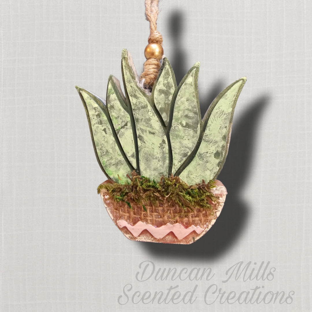 Mini plant-inspired freshie 🌿 — perfect for plant lovers pot Freshie | Made to order