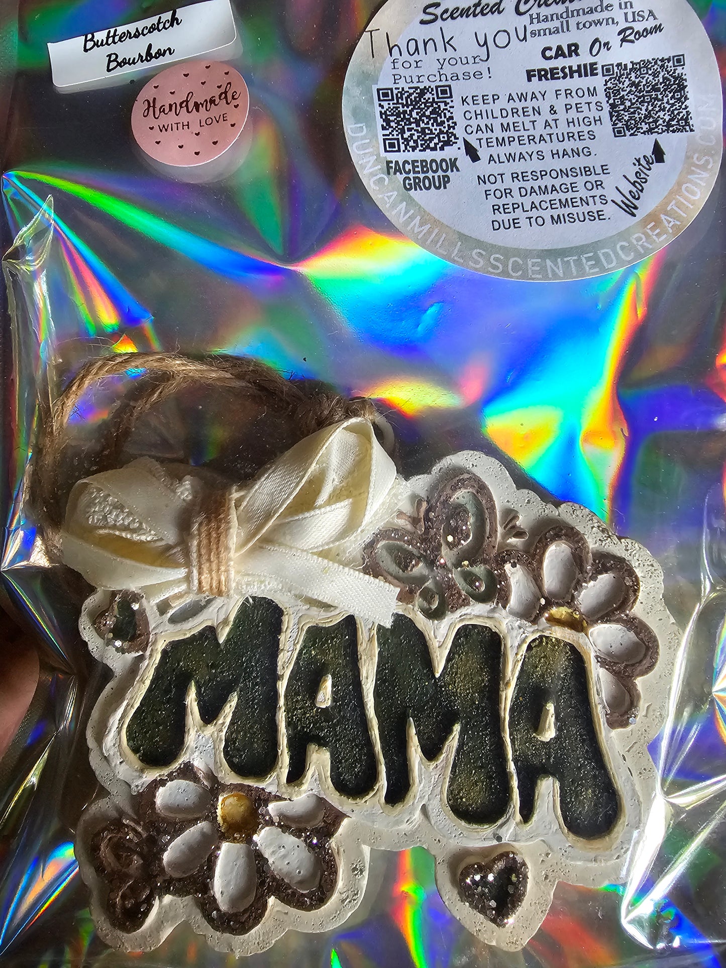 Ready-to-ship Mama Freshie  | Butterscotch Bourbon
