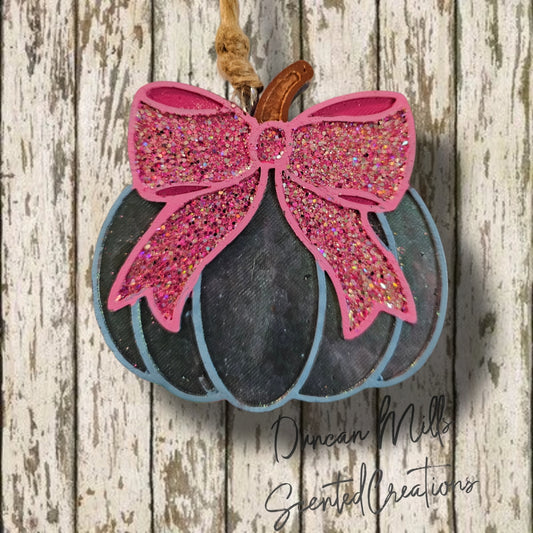 Bow Pumpkin freshie | Fall | Made to order