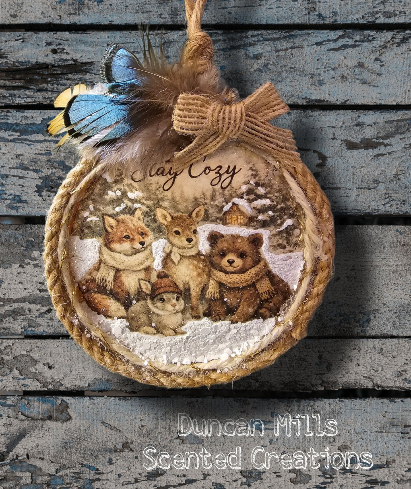 Woodland Winter Friends Freshie | Choose Scent from list